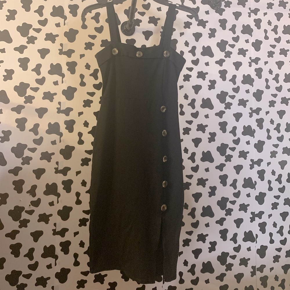 Buttoned Bodycon